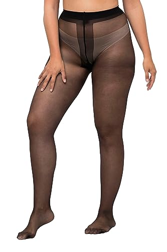 Ulla Popken Damen Feinstrumpfhose, Laufmaschenstopp, Ernergy Support, 20 den, weiß, 62/64 Ulla Popken Damen Feinstrumpfhose, Laufmaschenstopp, Ernergy Support, 20 den, weiß, 62/64 von Ulla Popken