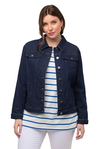 Ulla Popken Damen Größen, Jeansjacke, Blue Denim, 62 Ulla Popken Damen Größen, Jeansjacke, Blue Denim, 62 von Ulla Popken