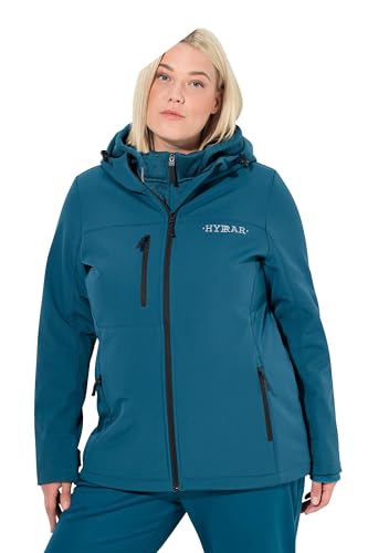 Ulla Popken Damen HYPRAR Softshelljacke, wasserabweisend, Stretch, Reflektor Mäntel, dunkel Petrol, 50-52 Ulla Popken Damen HYPRAR Softshelljacke, wasserabweisend, Stretch, Reflektor Mäntel, dunkel Petrol, 50-52 von Ulla Popken
