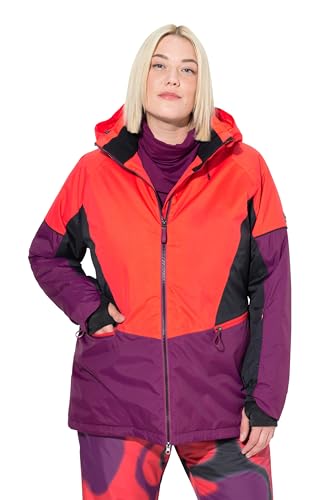 Ulla Popken Damen Hyprar Performance-jacke, Wasserdicht, Schneefang Mantel, Coral, 50-52 EU Ulla Popken Damen Hyprar Performance-jacke, Wasserdicht, Schneefang Mantel, Coral, 50-52 EU von Ulla Popken
