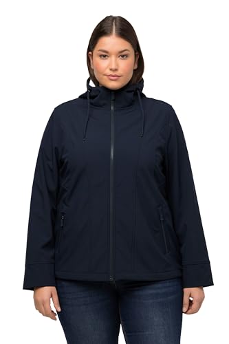 Ulla Popken Damen Hyprar Sommer Softshelljacke Jacke, Marine, 46-48 EU Ulla Popken Damen Hyprar Sommer Softshelljacke Jacke, Marine, 46-48 EU von Ulla Popken