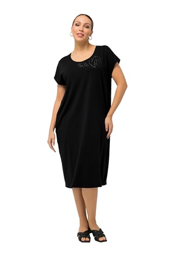 Ulla Popken Damen Jerseykleid Kleid, Schwarz, 50-52 Ulla Popken Damen Jerseykleid Kleid, Schwarz, 50-52 von Ulla Popken