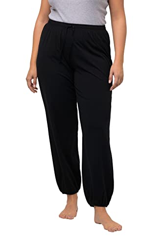 Ulla Popken Damen Jogginghose, schwarz, 46-48 Ulla Popken Damen Jogginghose, schwarz, 46-48 von Ulla Popken