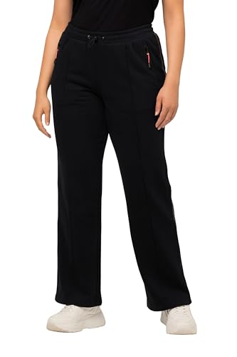 Ulla Popken Damen Jogginghose Reflektierender Streifen Hose, schwarz, 46-48 Ulla Popken Damen Jogginghose Reflektierender Streifen Hose, schwarz, 46-48 von Ulla Popken
