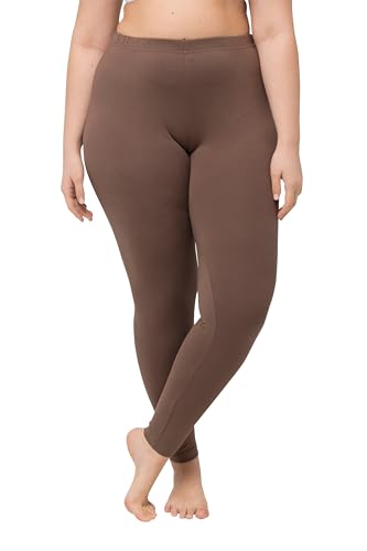 Ulla Popken Damen Leggings Hose, Nougatbraun, W50 / L32 Ulla Popken Damen Leggings Hose, Nougatbraun, W50 / L32 von Ulla Popken