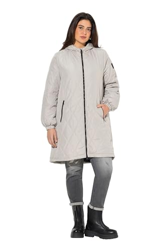 Ulla Popken Damen Leichtstepp, wasserabweisend, 2-Wege-Zipper Mäntel, Mittelgrau, 50-52 Ulla Popken Damen Leichtstepp, wasserabweisend, 2-Wege-Zipper Mäntel, Mittelgrau, 50-52 von Ulla Popken