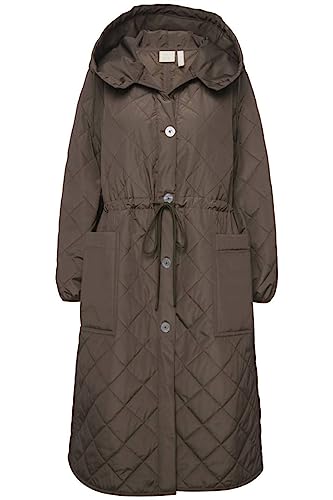 Ulla Popken Damen Light Padded Coat Mäntel, moosgrün, 46-48 Ulla Popken Damen Light Padded Coat Mäntel, moosgrün, 46-48 von Ulla Popken