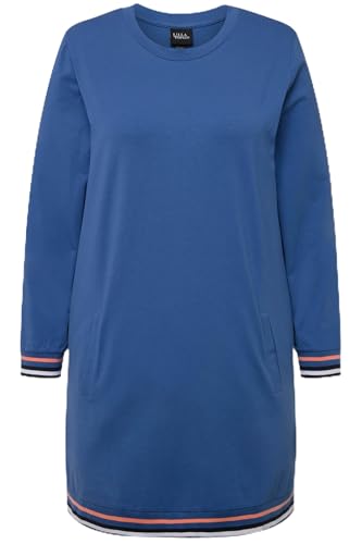 Ulla Popken Damen Loungewear Dress Kleid, Graublau, 50-52 Ulla Popken Damen Loungewear Dress Kleid, Graublau, 50-52 von Ulla Popken