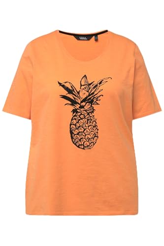Ulla Popken Damen Mit Ananas-Druck 831853 T-Shirt, Apricot, 46-48 EU Ulla Popken Damen Mit Ananas-Druck 831853 T-Shirt, Apricot, 46-48 EU von Ulla Popken