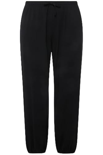 Ulla Popken Damen Pyjama-Hose, Modalmix, gerades Bein, Elastikbund, schwarz, 46/48 Ulla Popken Damen Pyjama-Hose, Modalmix, gerades Bein, Elastikbund, schwarz, 46/48 von Ulla Popken