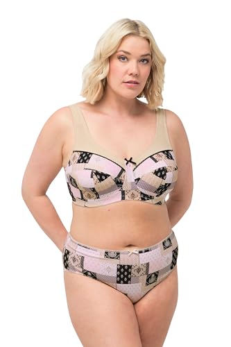 Ulla Popken Damen Relief-Bra, Timeless Elegance 830041 BH, schwarz, 110E Ulla Popken Damen Relief-Bra, Timeless Elegance 830041 BH, schwarz, 110E von Ulla Popken