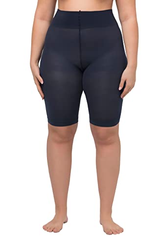 Ulla Popken Damen Strumpf-Radler, 80 den, Oberschenkelschutz, Knielang, schwarz, 54/56 Ulla Popken Damen Strumpf-Radler, 80 den, Oberschenkelschutz, Knielang, schwarz, 54/56 von Ulla Popken