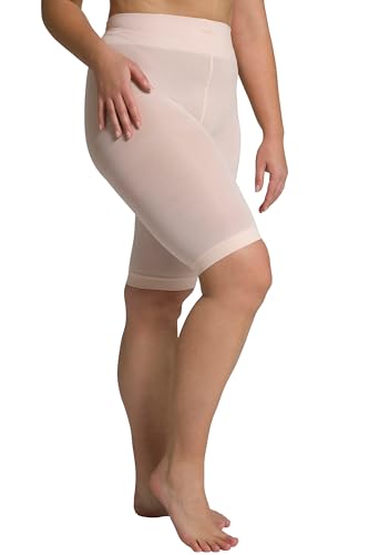 Ulla Popken Damen Strumpf-Radler, 80 den, Oberschenkelschutz, Knielang Shapewear-Unterhose, Helles Apricot, 42-44 Ulla Popken Damen Strumpf-Radler, 80 den, Oberschenkelschutz, Knielang Shapewear-Unterhose, Helles Apricot, 42-44 von Ulla Popken