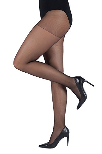 Ulla Popken Damen Strumpfhose, Helanca-Qualität, 20den, matt, schwarz, 52/54 Ulla Popken Damen Strumpfhose, Helanca-Qualität, 20den, matt, schwarz, 52/54 von Ulla Popken