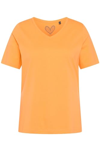 Ulla Popken, Damen, große Größen, T-Shirt, V-Ausschnitt, Halbarm von Ulla Popken