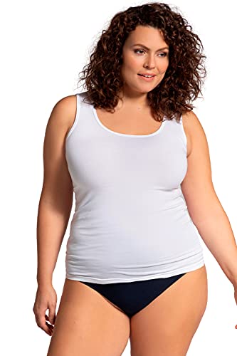 Ulla Popken Damen Unterhemden, Schneewittchen, 46-48 EU Ulla Popken Damen Unterhemden, Schneewittchen, 46-48 EU von Ulla Popken