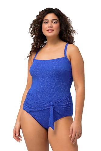 Ulla Popken Damen große Größen Übergrößen Plus Size Badeanzug, Glitter, Struktur, Softcups, Wickeloptik, recycelt Royalblau 58 826231750-58 Ulla Popken Damen große Größen Übergrößen Plus Size Badeanzug, Glitter, Struktur, Softcups, Wickeloptik, recycelt Royalblau 58 826231750-58 von Ulla Popken
