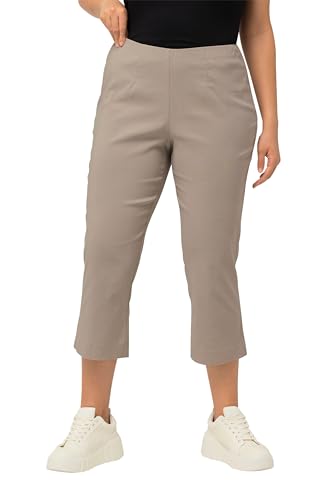 Ulla Popken Damen große Größen Übergrößen Plus Size Bengalinhose, wadenlang, Elastikbund, Stretch Ulla Popken Damen große Größen Übergrößen Plus Size Bengalinhose, wadenlang, Elastikbund, Stretch von Ulla Popken