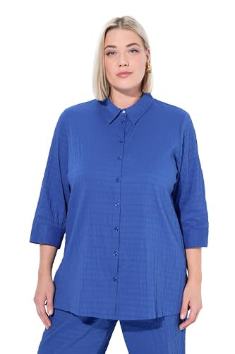 Ulla Popken Damen große Größen Übergrößen Plus Size Bluse, Bubble-Qualität, Hemdkragen, 3/4-Arm Ulla Popken Damen große Größen Übergrößen Plus Size Bluse, Bubble-Qualität, Hemdkragen, 3/4-Arm von Ulla Popken