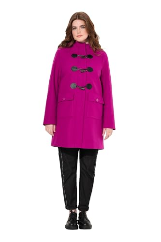 Ulla Popken Damen große Größen Übergrößen Plus Size Dufflecoat, Knebelknöpfe, Kapuze Ulla Popken Damen große Größen Übergrößen Plus Size Dufflecoat, Knebelknöpfe, Kapuze von Ulla Popken