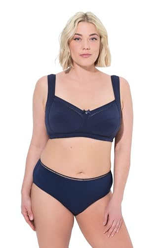 Ulla Popken Damen große Größen Übergrößen Plus Size Entlastungs-BH, bügellos, Spitze, Cup C-H Nachtblau 95H 838461139-95H Ulla Popken Damen große Größen Übergrößen Plus Size Entlastungs-BH, bügellos, Spitze, Cup C-H Nachtblau 95H 838461139-95H von Ulla Popken