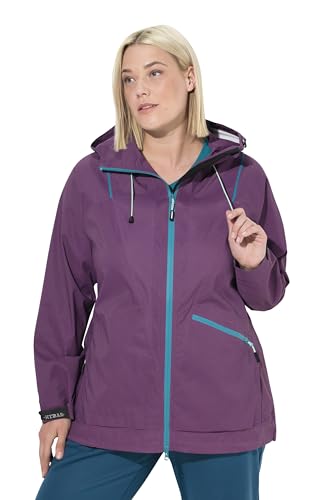 Ulla Popken Damen große Größen Übergrößen Plus Size Funktionsjacke, wasserdicht, 2-Wege-Zipper, Reflektor aubergine 54+ 821741838-54+ Ulla Popken Damen große Größen Übergrößen Plus Size Funktionsjacke, wasserdicht, 2-Wege-Zipper, Reflektor aubergine 54+ 821741838-54+ von Ulla Popken