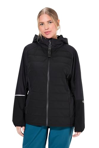 Ulla Popken Damen große Größen Übergrößen Plus Size HYPRAR Funktions-Hybridjacke, wasserdicht, Stretch schwarz 54+ 812227100-54+ Ulla Popken Damen große Größen Übergrößen Plus Size HYPRAR Funktions-Hybridjacke, wasserdicht, Stretch schwarz 54+ 812227100-54+ von Ulla Popken
