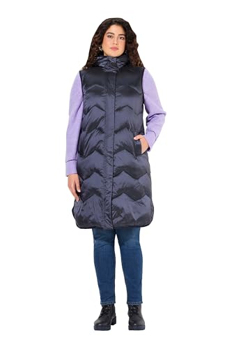 Ulla Popken Damen große Größen Übergrößen Plus Size HYPRAR Funktions-Steppweste, Kapuze, Stehkragen, recycelt Ulla Popken Damen große Größen Übergrößen Plus Size HYPRAR Funktions-Steppweste, Kapuze, Stehkragen, recycelt von Ulla Popken