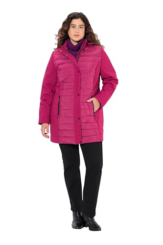 Ulla Popken Damen große Größen Übergrößen Plus Size HYPRAR Hybridjacke, Stepp/Softshell, Stehkragen, Kapuze Rubin 54+ 833334540-54+ Ulla Popken Damen große Größen Übergrößen Plus Size HYPRAR Hybridjacke, Stepp/Softshell, Stehkragen, Kapuze Rubin 54+ 833334540-54+ von Ulla Popken