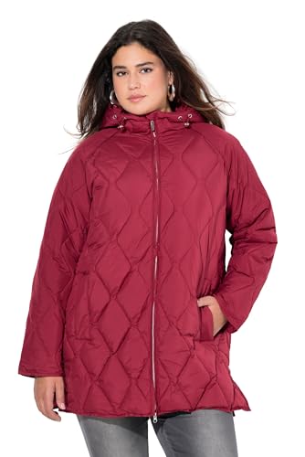 Ulla Popken Damen HYPRAR Long, wasserabweisend, 2-Wege-Zipper Steppjacke, Rubin, 48-50 Ulla Popken Damen HYPRAR Long, wasserabweisend, 2-Wege-Zipper Steppjacke, Rubin, 48-50 von Ulla Popken