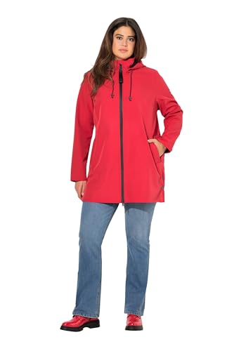 Ulla Popken Damen große Größen Übergrößen Plus Size HYPRAR Softshelljacke, Fleecefutter, wasserabweisend Salsa 46+ 820702530-46+ Ulla Popken Damen große Größen Übergrößen Plus Size HYPRAR Softshelljacke, Fleecefutter, wasserabweisend Salsa 46+ 820702530-46+ von Ulla Popken
