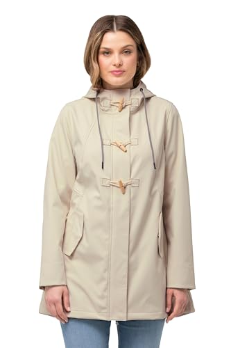 Ulla Popken Damen große Größen Übergrößen Plus Size HYPRAR Softshelljacke, wasserabweisend, Knebelknöpfe vanille 42+ 829102150-42+ Ulla Popken Damen große Größen Übergrößen Plus Size HYPRAR Softshelljacke, wasserabweisend, Knebelknöpfe vanille 42+ 829102150-42+ von Ulla Popken