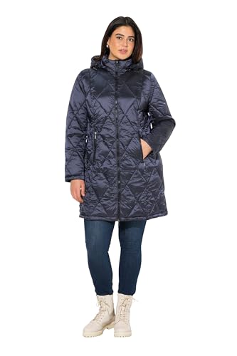 Ulla Popken Damen große Größen Übergrößen Plus Size HYPRAR Steppjacke, Kapuze, 2-Wege-Zipper, Zipptaschen Nachtblau 42+ 833343129-42+ Ulla Popken Damen große Größen Übergrößen Plus Size HYPRAR Steppjacke, Kapuze, 2-Wege-Zipper, Zipptaschen Nachtblau 42+ 833343129-42+ von Ulla Popken