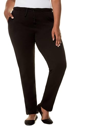 Ulla Popken Damen Hose BHs, Schwarz, 50-52 EU von Ulla Popken