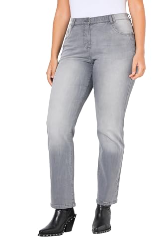 Ulla Popken Damen große Größen Übergrößen Plus Size Jeans Mandy, weites, gerades Bein, Ziernaht dunkelgrau Denim 60 835554906-60 Ulla Popken Damen große Größen Übergrößen Plus Size Jeans Mandy, weites, gerades Bein, Ziernaht dunkelgrau Denim 60 835554906-60 von Ulla Popken