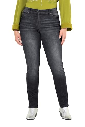 Ulla Popken Damen große Größen Übergrößen Plus Size Jeans Sarah, Ziersteine, schmales Bein Black 24 830525100-24 Ulla Popken Damen große Größen Übergrößen Plus Size Jeans Sarah, Ziersteine, schmales Bein Black 24 830525100-24 von Ulla Popken