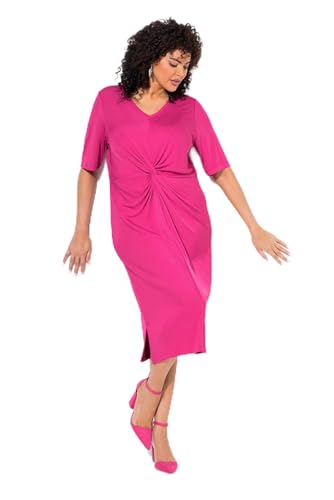 Ulla Popken Damen große Größen Übergrößen Plus Size Jerseykleid mit Knoten Ulla Popken Damen große Größen Übergrößen Plus Size Jerseykleid mit Knoten von Ulla Popken