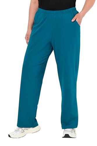 Ulla Popken Damen große Größen Übergrößen Plus Size Jogginghose, gerades Bein, Gummibund Ulla Popken Damen große Größen Übergrößen Plus Size Jogginghose, gerades Bein, Gummibund von Ulla Popken