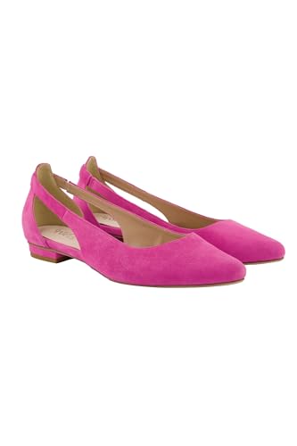 Ulla Popken Damen große Größen Übergrößen Plus Size Leder-Ballerinas, Cut-Out, Weite H orientpink 44 814045800-44 Ulla Popken Damen große Größen Übergrößen Plus Size Leder-Ballerinas, Cut-Out, Weite H orientpink 44 814045800-44 von Ulla Popken