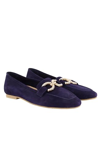 Ulla Popken Damen große Größen Übergrößen Plus Size Leder-Ballerinas, Veloursleder, Wechselfußbett, Weite H Marine 40 835286770-40 Ulla Popken Damen große Größen Übergrößen Plus Size Leder-Ballerinas, Veloursleder, Wechselfußbett, Weite H Marine 40 835286770-40 von Ulla Popken