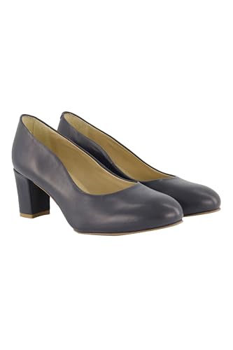 Ulla Popken Damen große Größen Übergrößen Plus Size Leder-Pumps, Wellenschnitt, Weite H marine 39 827840130-39 Ulla Popken Damen große Größen Übergrößen Plus Size Leder-Pumps, Wellenschnitt, Weite H marine 39 827840130-39 von Ulla Popken