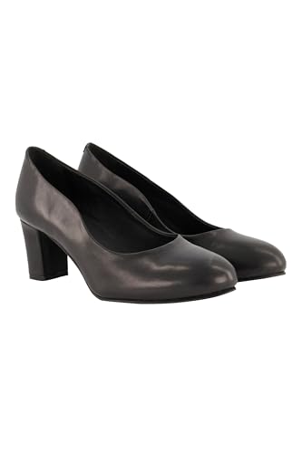 Ulla Popken Damen große Größen Übergrößen Plus Size Leder-Pumps, Wellenschnitt, Weite H schwarz 40 827840100-40 Ulla Popken Damen große Größen Übergrößen Plus Size Leder-Pumps, Wellenschnitt, Weite H schwarz 40 827840100-40 von Ulla Popken