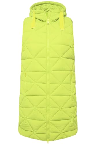 Ulla Popken Damen große Größen Übergrößen Plus Size Long-Steppweste, A-Linie, Kapuze apfelgrün 50+ 831805416-50+ Ulla Popken Damen große Größen Übergrößen Plus Size Long-Steppweste, A-Linie, Kapuze apfelgrün 50+ 831805416-50+ von Ulla Popken