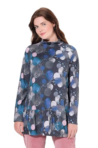 Ulla Popken Damen große Größen Übergrößen Plus Size Longshirt, A-Linie, Stehkragen, Langarm, Biobaumwolle Marine 50+ 833210130-50+ Ulla Popken Damen große Größen Übergrößen Plus Size Longshirt, A-Linie, Stehkragen, Langarm, Biobaumwolle Marine 50+ 833210130-50+ von Ulla Popken