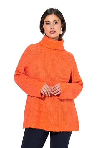 Ulla Popken Damen große Größen Übergrößen Plus Size Pullover, Rippstrick, Rollkragen, Langarm, recycelt Ulla Popken Damen große Größen Übergrößen Plus Size Pullover, Rippstrick, Rollkragen, Langarm, recycelt von Ulla Popken