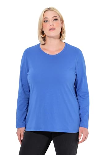 Ulla Popken Damen große Größen Übergrößen Plus Size Shirt, Slim, Rundhalsausschnitt, Langarm Ulla Popken Damen große Größen Übergrößen Plus Size Shirt, Slim, Rundhalsausschnitt, Langarm von Ulla Popken