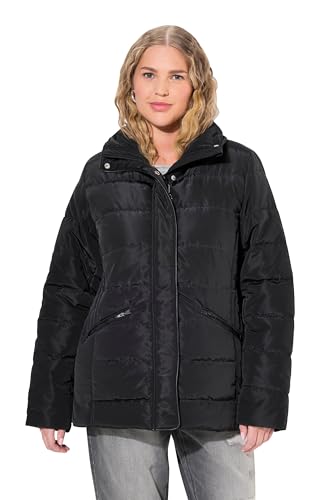Ulla Popken Damen große Größen Übergrößen Plus Size Steppjacke mit leichter Wattierung, Stehkragen, Eingriffstatschen Ulla Popken Damen große Größen Übergrößen Plus Size Steppjacke mit leichter Wattierung, Stehkragen, Eingriffstatschen von Ulla Popken