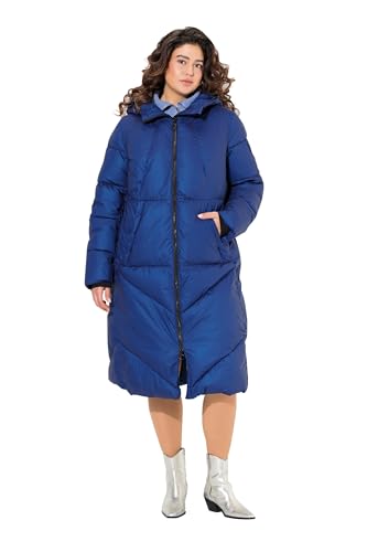Ulla Popken Damen große Größen Übergrößen Plus Size Steppmantel, A-Linie, Kapuze, Kordel, Windfang Ulla Popken Damen große Größen Übergrößen Plus Size Steppmantel, A-Linie, Kapuze, Kordel, Windfang von Ulla Popken