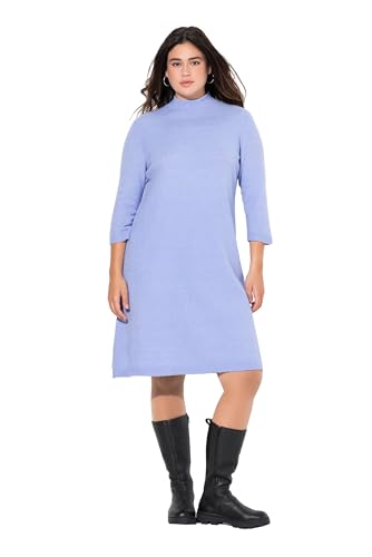 Ulla Popken Damen große Größen Übergrößen Plus Size Strickkleid, A-Linie, Stehkragen, 3/4-Arm himmelblau 50+ 835720700-50+ Ulla Popken Damen große Größen Übergrößen Plus Size Strickkleid, A-Linie, Stehkragen, 3/4-Arm himmelblau 50+ 835720700-50+ von Ulla Popken