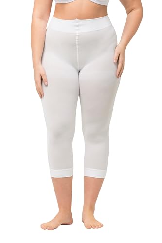 Ulla Popken Damen große Größen Übergrößen Plus Size Strumpf-Capri, 80 den, blickdicht schneeweiß 46+ 815580200-46+ Ulla Popken Damen große Größen Übergrößen Plus Size Strumpf-Capri, 80 den, blickdicht schneeweiß 46+ 815580200-46+ von Ulla Popken